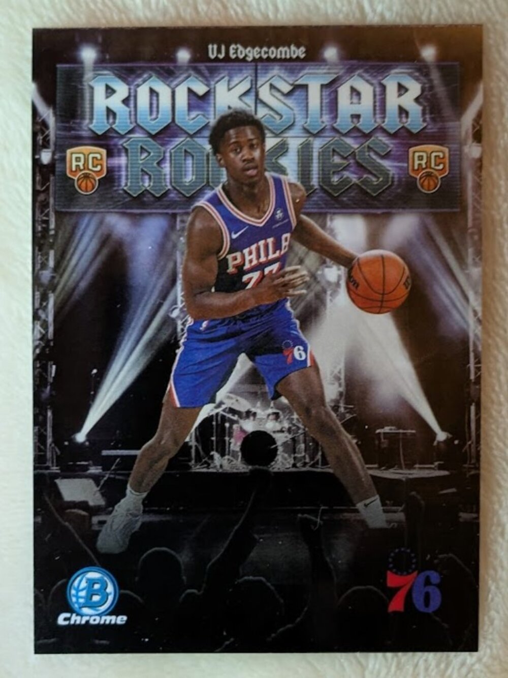 2025 Topps Rockstar Rookies VJ EDGECOMBE #RR-3